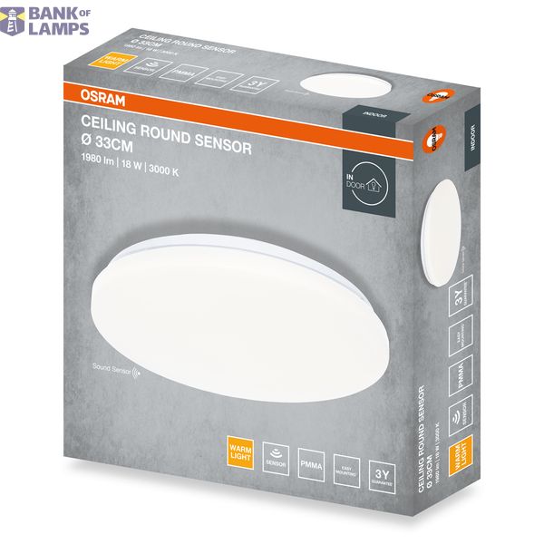 CEILING ROUND SEN 18W 830 IP20 OSRAM image 2