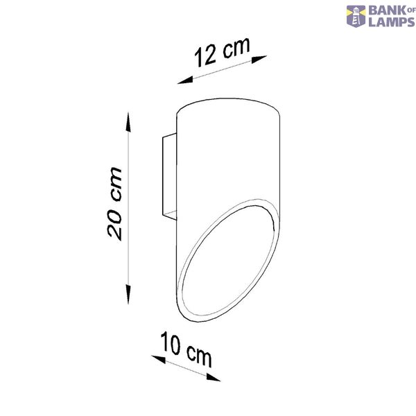 WALL LAMP PENNE 20 WHITE G9 1X40W IP20 image 6