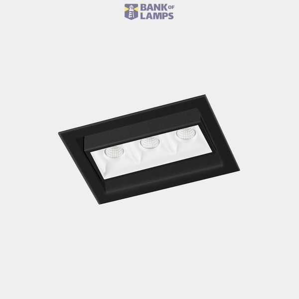Downlight Bento Adjustable 3 LEDS 6.1W LED neutral-white 4000K CRI 90 18.1º Black IP23 494lm image 1