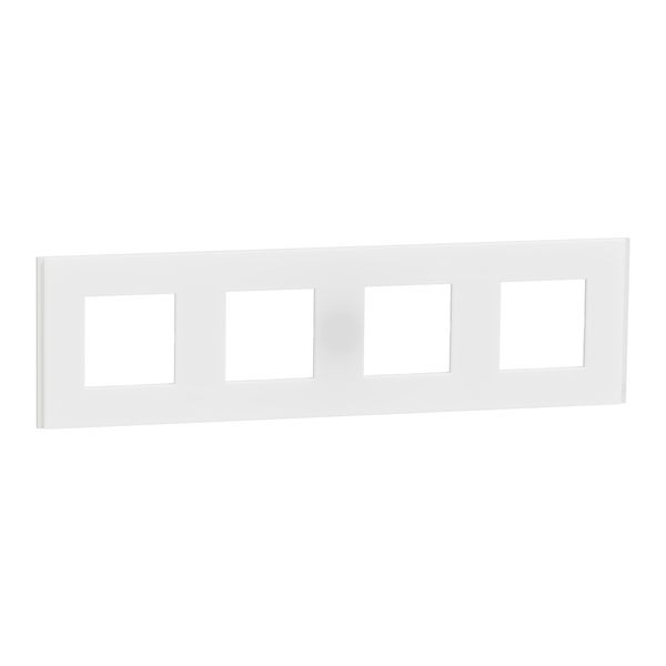 4 Element Unique Frame Deco White Translucido image 1