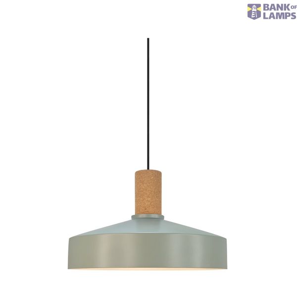 Elvas cork | Pendant | Dusty green image 1