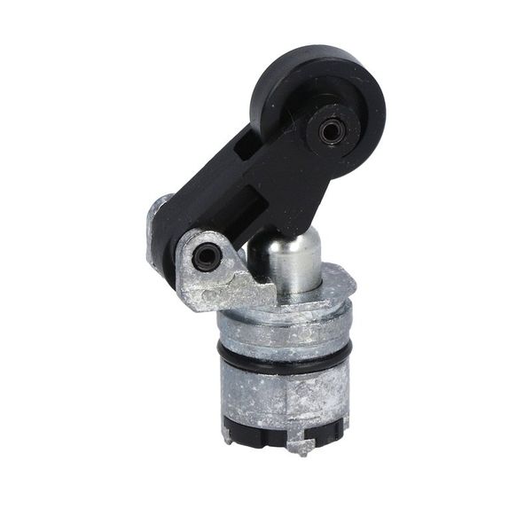 Operating heads, plastic roller centre push lever image 1