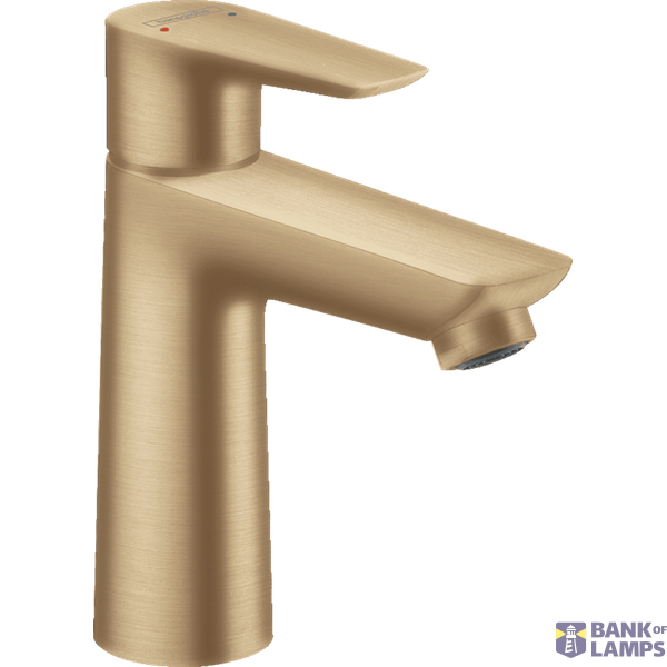 Talis E 110 basin mixer, with pop-up, brushed bronze image 1