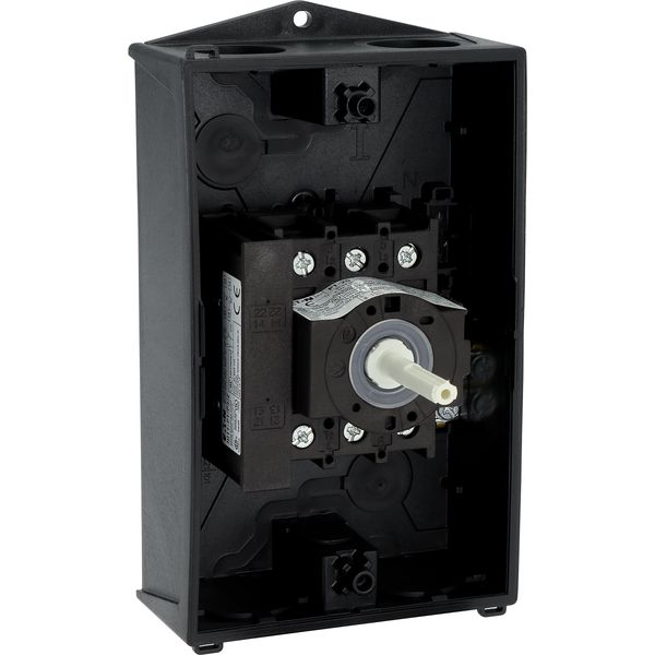 P1-25/I2-SI/HI11 Safety switch, P1, 25 A, 3 pole, 1 N/O, 1 N/C, Emergency switching off function, With red rotary handle and yellow locking ring, Lockable in position image 59