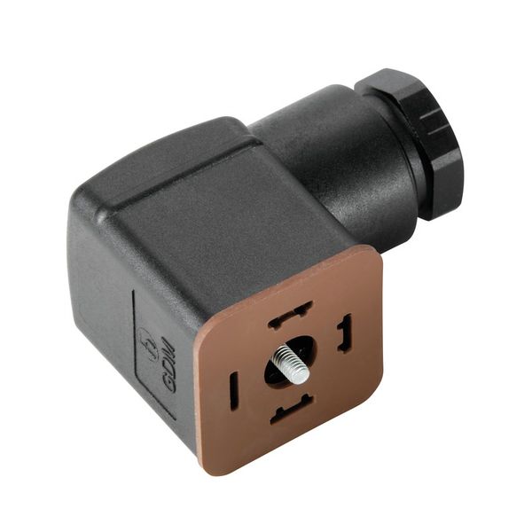 Valve plug-in connector (field assembled), Number of poles: 4, Design A (18 mm), Without circuitry, 230 V, 0.34...1.5 mm² image 2