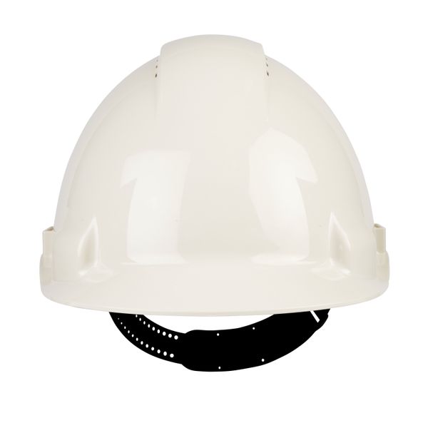 3M™ Hard Hat, Uvicator, Pinlock, Ventilated, Plastic Sweatband, White, image 8