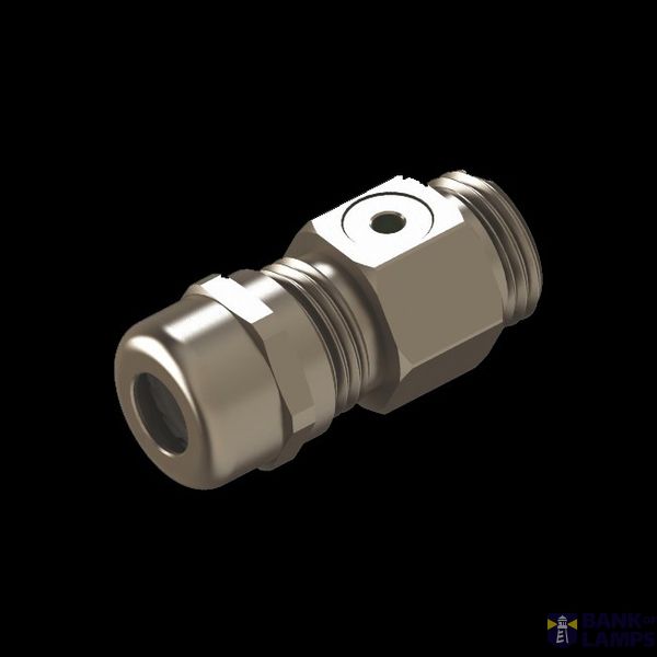 Ventilation gland, M16, 5-10mm, stainless steel, IP68 image 1