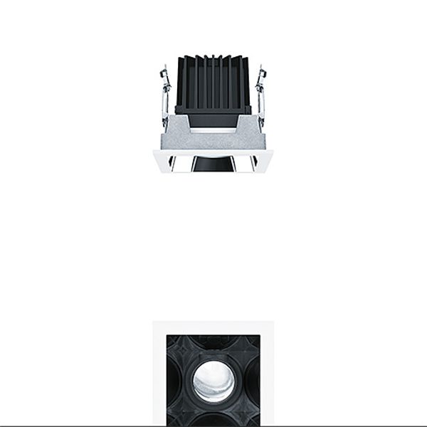 PANOS INF Q100V 22W 930 LDO FL-AL WH - LED ceiling-recessed luminaire image 1