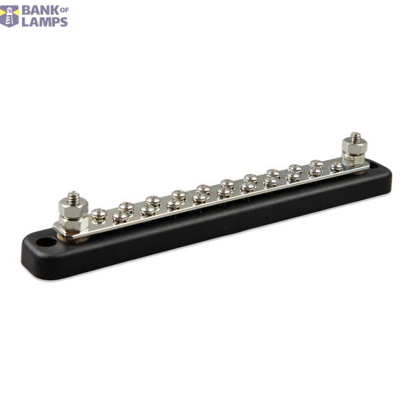 Victron Energy Power distribution systems Busbar 150A 2P with 20 screws +cover image 1