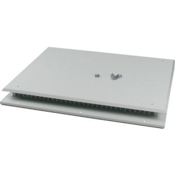 XTSZPTAV-W1200 Top plate for OpenFrame, ventilated, W=1200mm, IP31, grey image 4