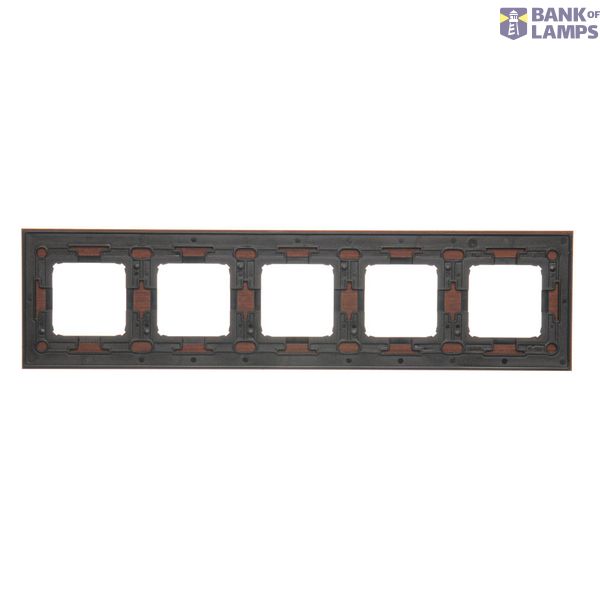 Double angled cover for ITC socket for Keystone, matt aluminum image 1
