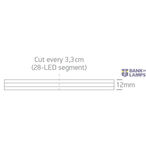 COB STRIP 24V DC RGB+WW 5m ROLL 18W/m IP20 image 2