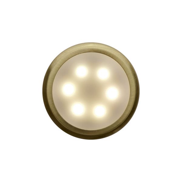 PANLUX Lamp DEKORA 3 6LED 12VDC 10lm decorative IP20 gold - warm white image 1