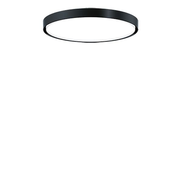 LANOS M 2500-940 OP DI LDE BK - Decor. round wall and ceiling luminaire image 1
