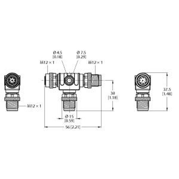 Safety Technology T-piece   SI-RFA-TK image 2