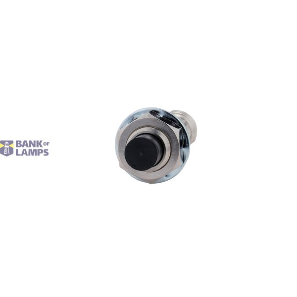 Proximity sensor, inductive, nickel-brass, short body, M12, unshielded image 2