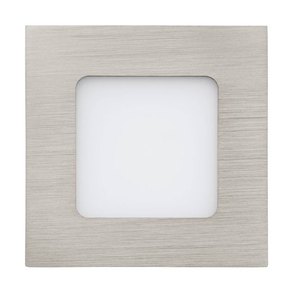 LED-CCT-recessed spot 85X85 NICKEL-M.'FUEVA image 1