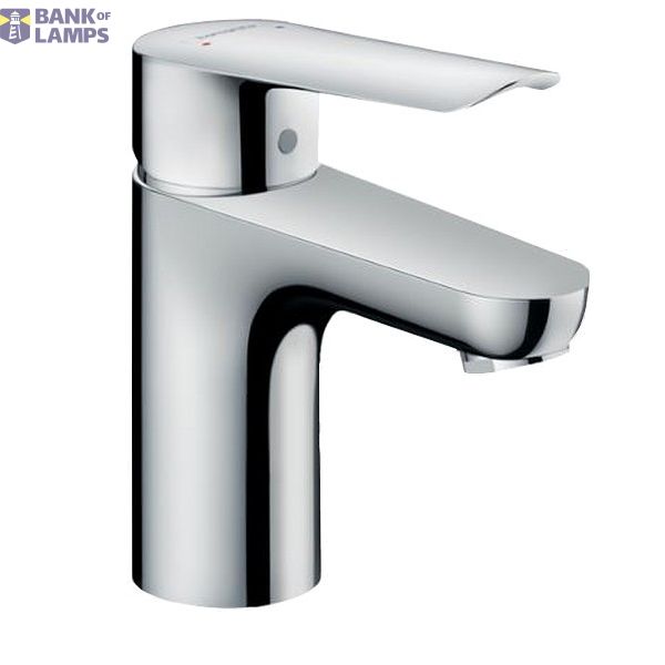 Logis E 70 sink mixer, with pop-up, chrome image 1