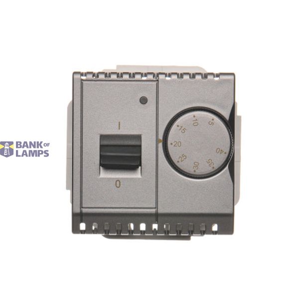 Temperature regulator with inner detector, Inox, metallized image 1