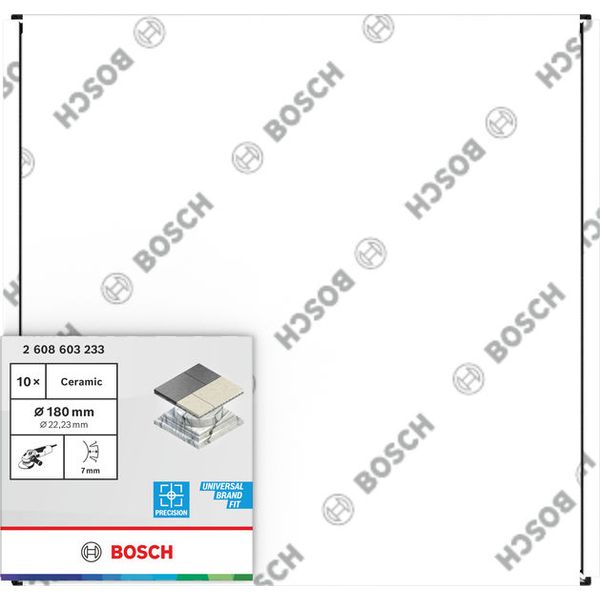 Standard for Ceramic diamond cutting disc 115 x 22,23 x 1,6 x 7 mm image 2