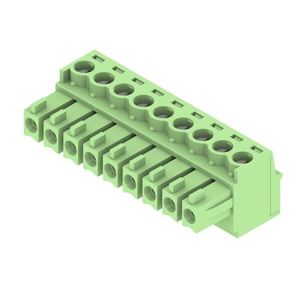 PCB plug-in connector, female plug, 3.81 mm, Number of poles: 9, 180°, Clamping yoke connection, Clamping range, max. : 1.5 mm², Box image 2