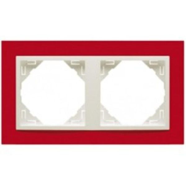 DOUBLE FRAME RED/ICE image 1