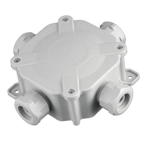 Junction Box 90x90 PG16 IP67 6455-11P Orno image 1
