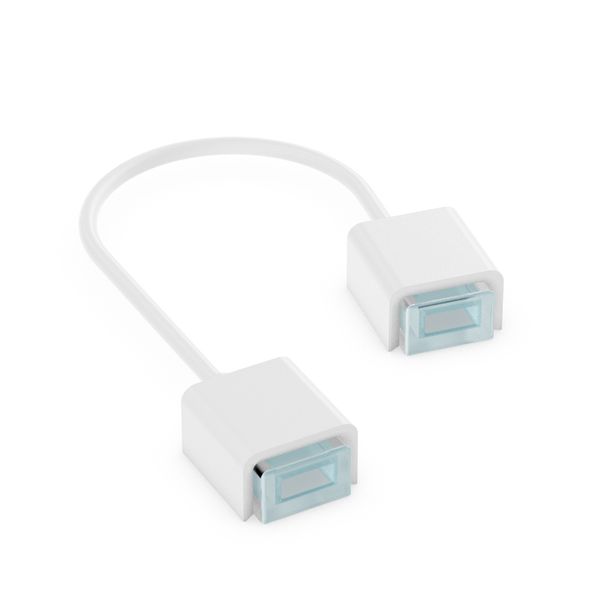 Connecting cable L 600 colour: white image 2