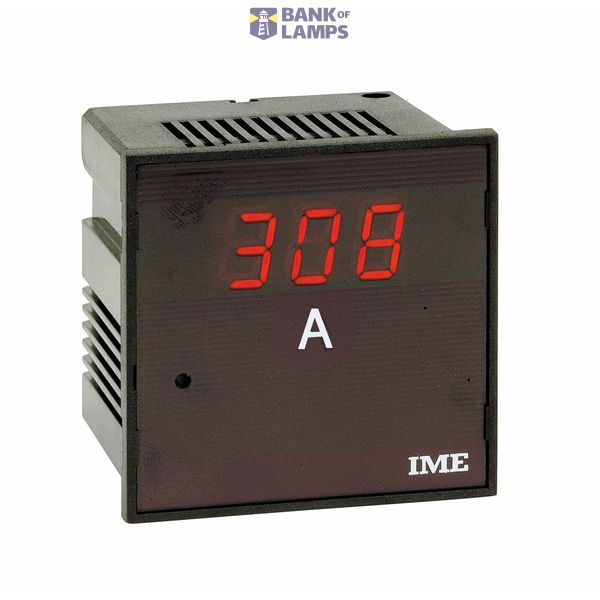 Digital ammeter DC DGQ72 (by shunt) - Input: 60/100/150mV - Aux: 20÷150 Vdc/48 Vac image 1