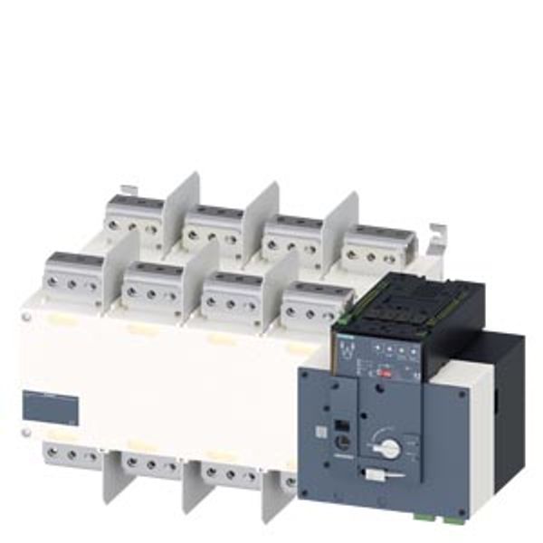 SENTRON, ATE, transfer switching equipment 3KC, automatically, ATSE, 4- pole, Iu: 3200 A, Ue AC: image 1