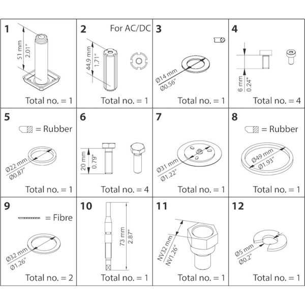 Overhaul kit - EVRA 15 image 1