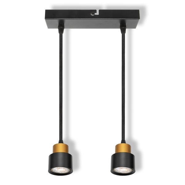 LED SPOT SECTORALPEND2XGU10GD/BK OSRAM image 1