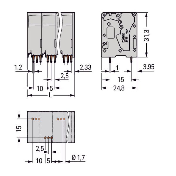 PCB terminal block image 2