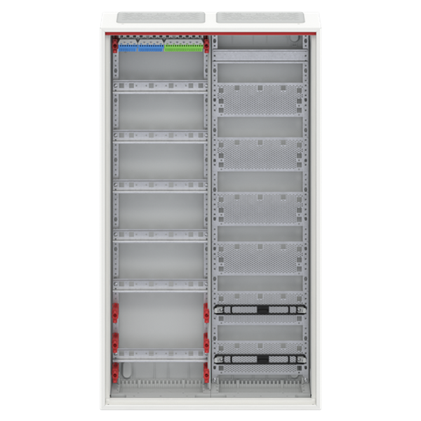 CA26VML ComfortLine Compact distribution board, Surface mounting, 72 SU, Isolated (Class II), IP30, Field Width: 2, Rows: 6, 950 mm x 550 mm x 160 mm image 5