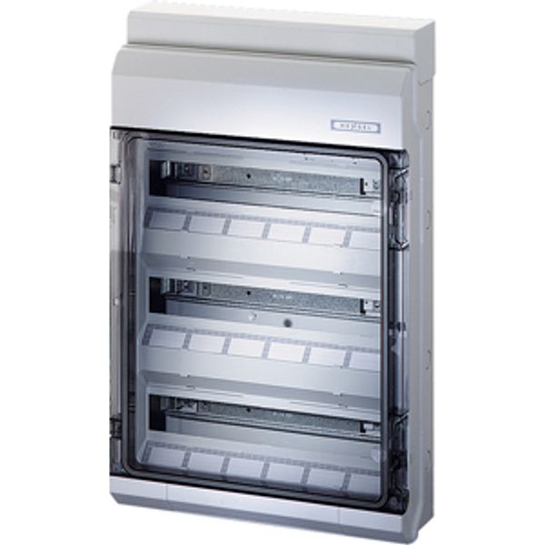 Automatic housing KV IP65, 54 module, 3x18, Input M20/25/32, +PE/N (KV 9354 M) image 2