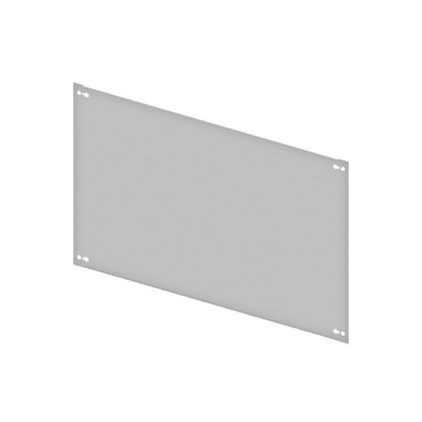 Blind Front Plate 695mm B10 sheet steel image 1