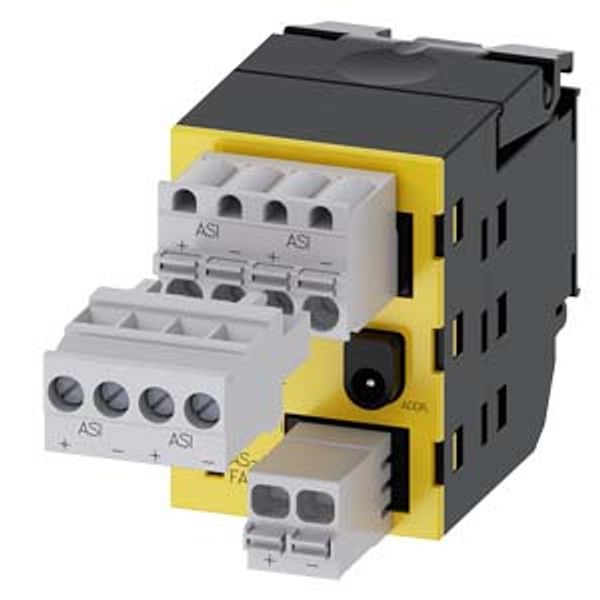 AS-Interface module, 2 safe inputs, 1 output, black image 1