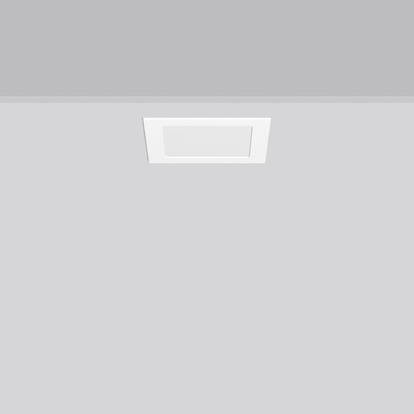 TOLEDO FLAT square, 8 W, 770 lm, 830, white, DALI Recessed downlights, image 2