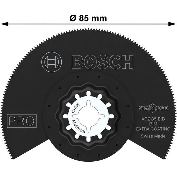 PRO Multi Material ACZ 85 EIB Multitool Blade image 1