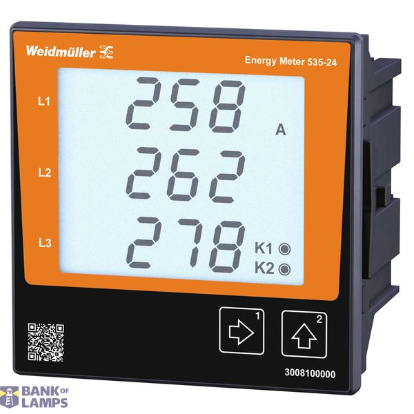 Measuring device electrical quantity, 480 V, Modbus/TCP, Modbus RTU ov image 1