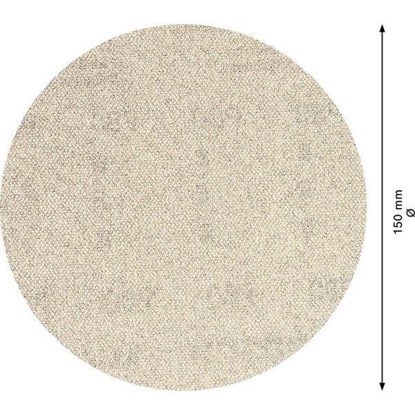 EXPERT M48 Sanding Net for Random Orbital Sanders 15 mm, G 8 5-pc image 2