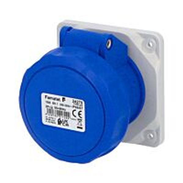 Socket 16/230V 3-pole IP67 built-in direct image 1
