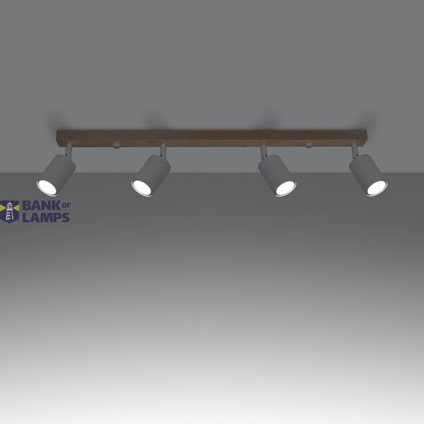 CEILING LAMP VERDO 4 WHITE GU10 4X10W IP20 image 8