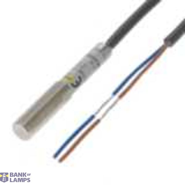 Proximity sensor, inductive, stainless steel face & body, long body, M8, shielded, 1.5 mm, DC, 2-wire, NO, cable 2 m E2FM0013E image 1