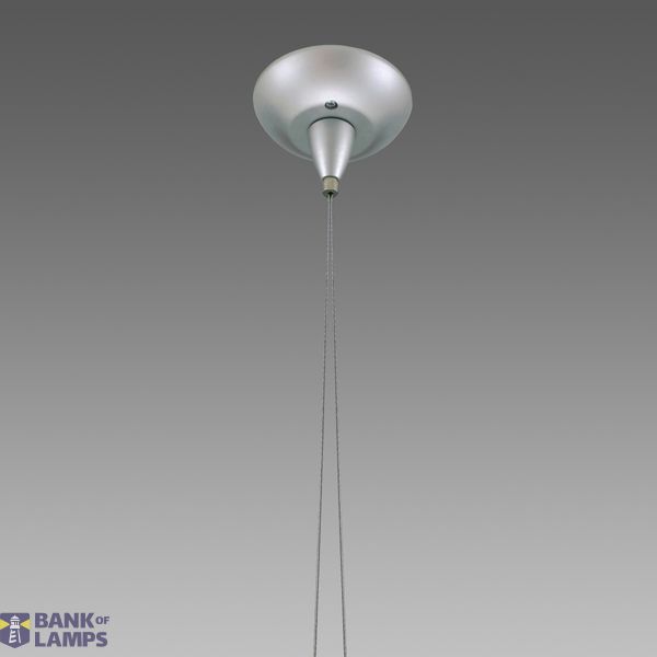 TWO-LAMPS SUSPENSION 2513 M.SILVER image 1