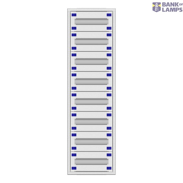 Modular chassis 1-24K, 8-rows, complete image 1