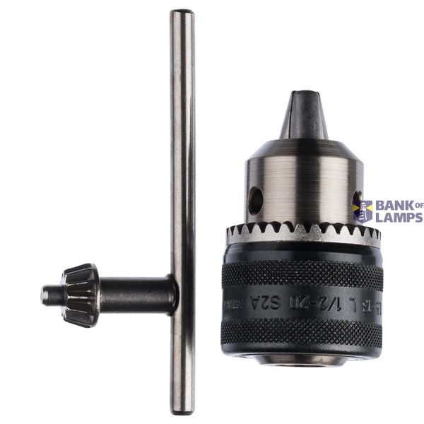 Keyed chucks up to 13 mm D= 1.5 - 13 mm; A= 1/2" - 20 image 1