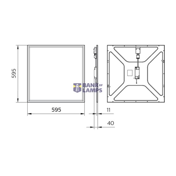 RC132V G4 LED34S/830 WIA W60L60 NOC image 2
