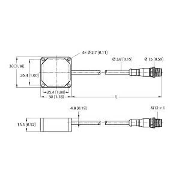 Vibration & Temperature Sensor With Serial Interface   QM30VT2 image 2