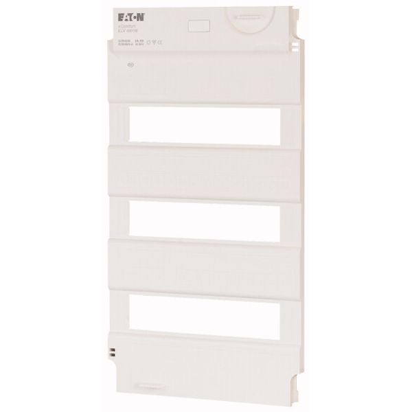 GAH3-KLV Replacement front plate, hollow-wall, 3-row for KLV-HW image 2